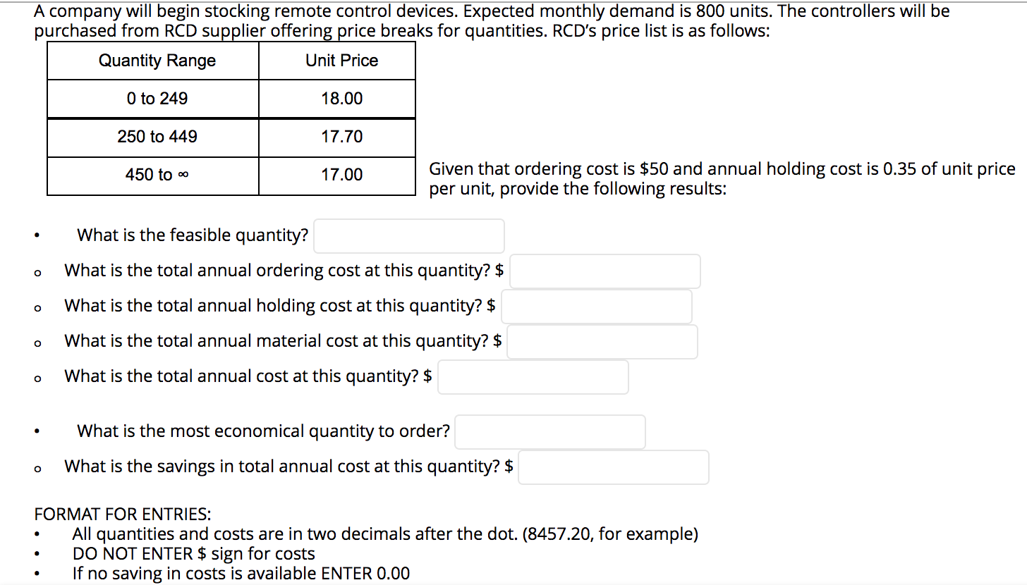 A company will begin stocking remote control