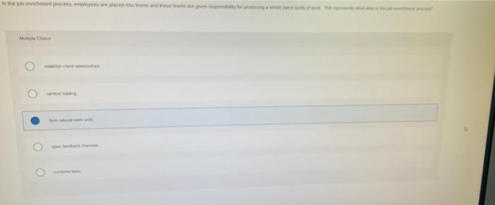 In the benetes In the benchment proces employees