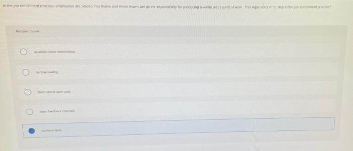 In the benetes In the benchment proces employees