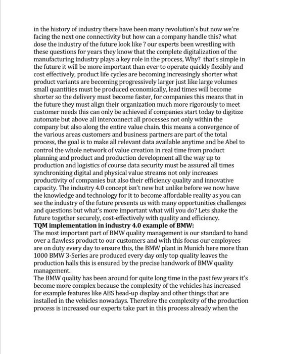 you are required to read the below, analyse it