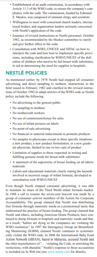 International Marketing Question: What advice