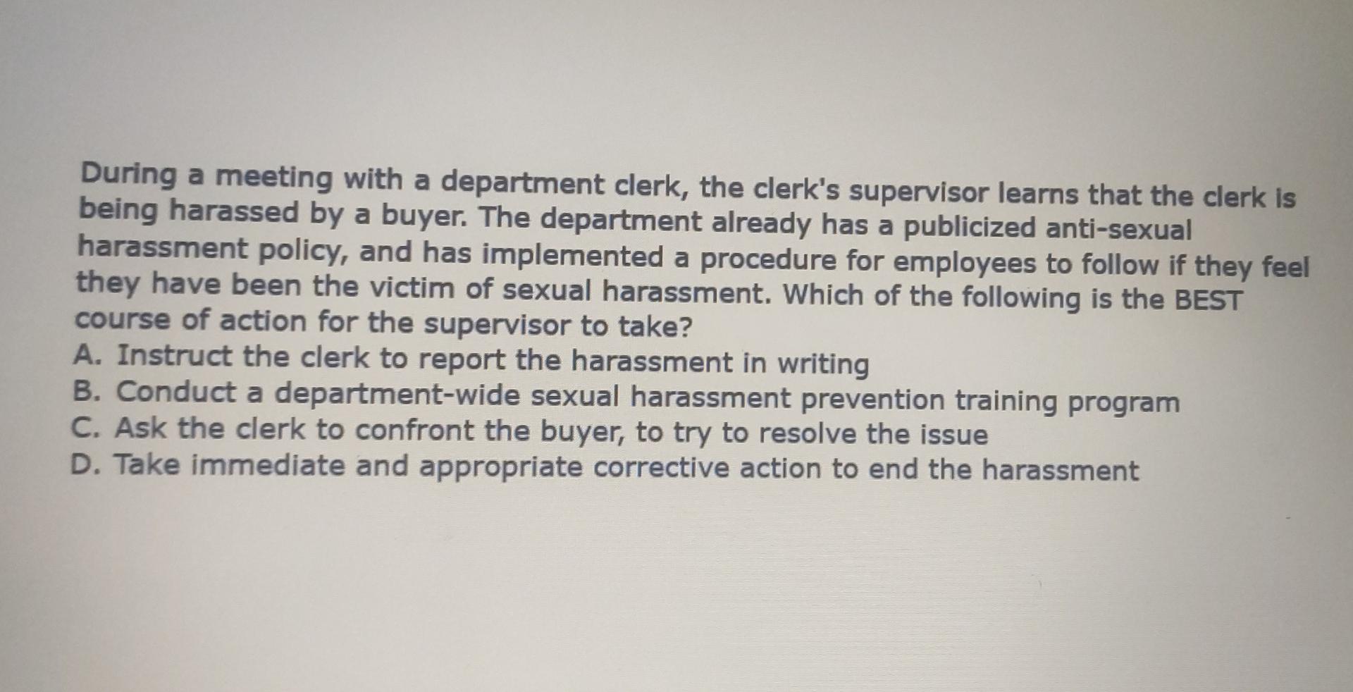 explain why is the particular answer During a