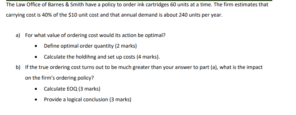 answer all parts and mention the part number dont