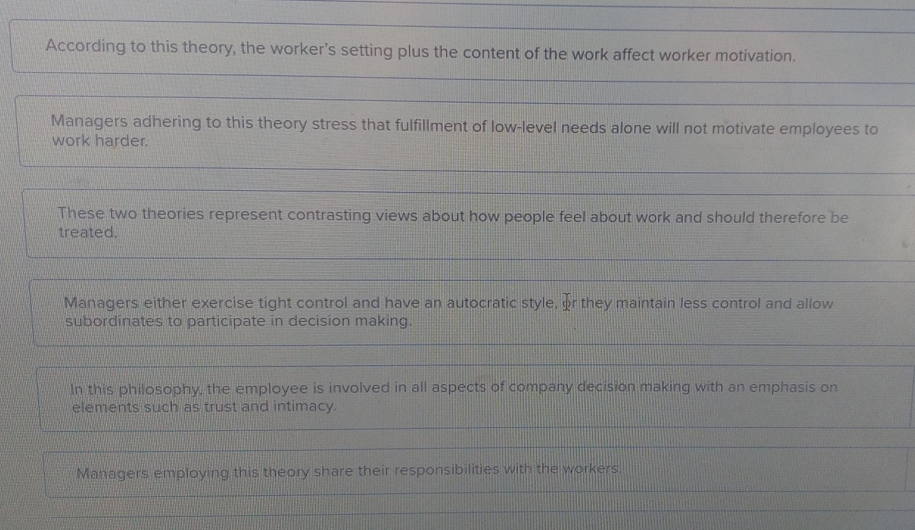 Satisfy basic needs=Manager subscribing to this