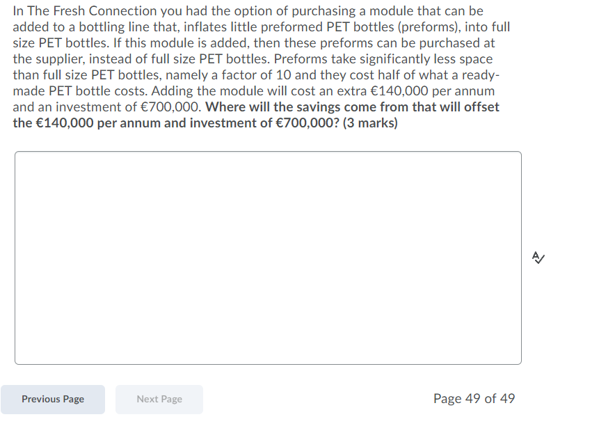 Question 52 (6 points) E ) Listen In The Fresh
