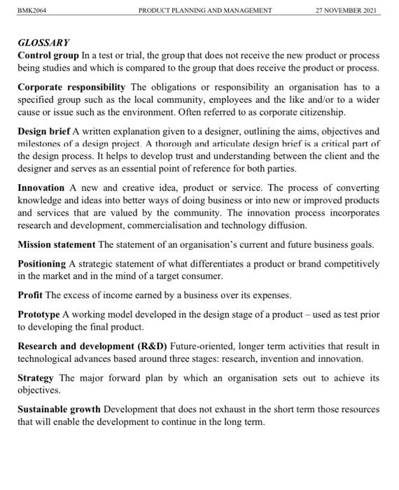 its product planning management. help me with