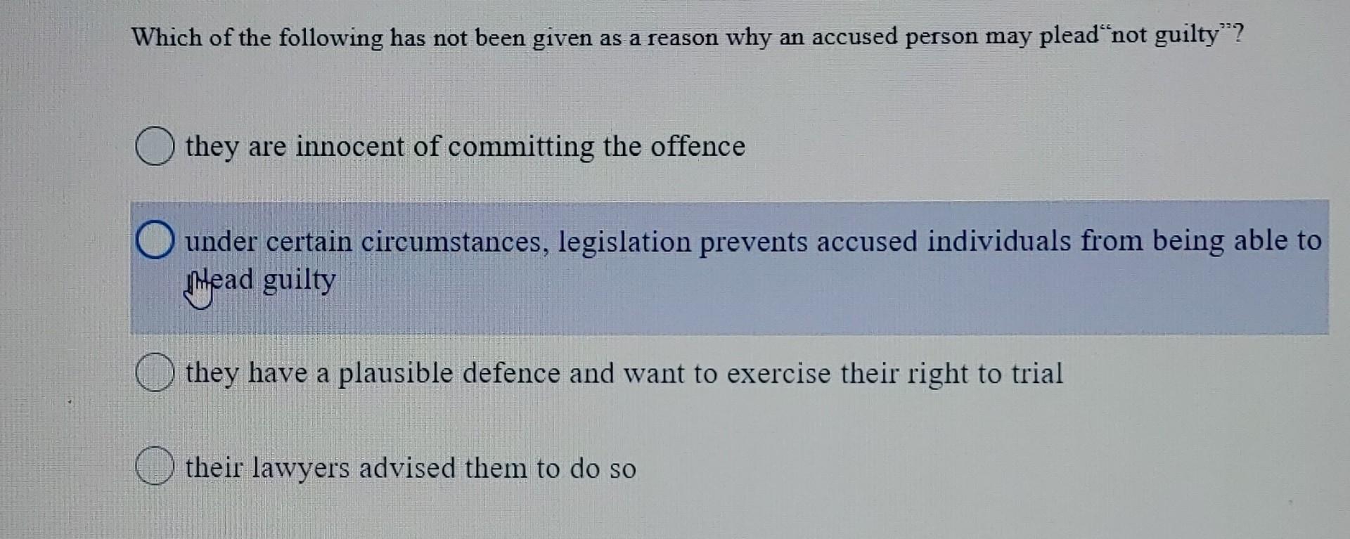 Which of the following has not been given as a