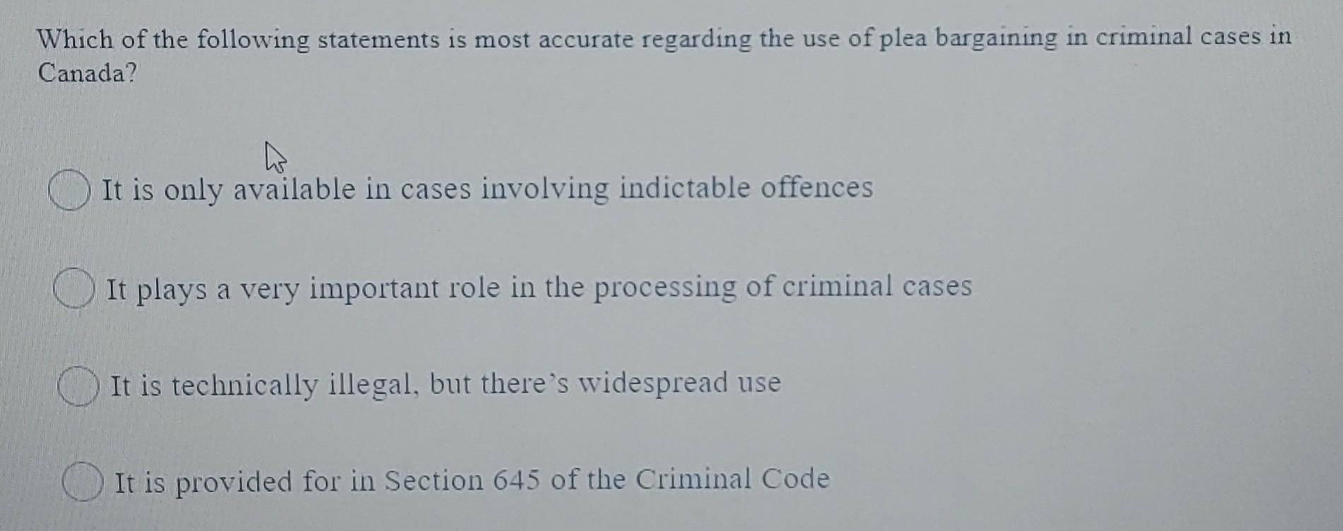 Which of the following statements is most