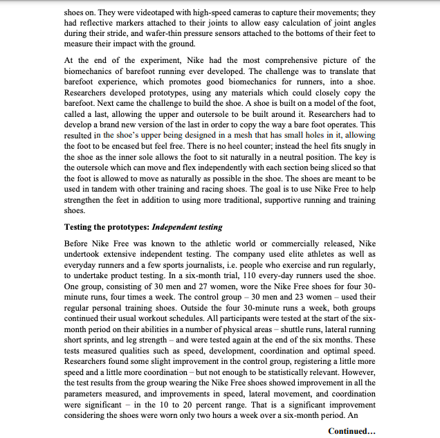 QUESTION ONE Suggest the new concept statement