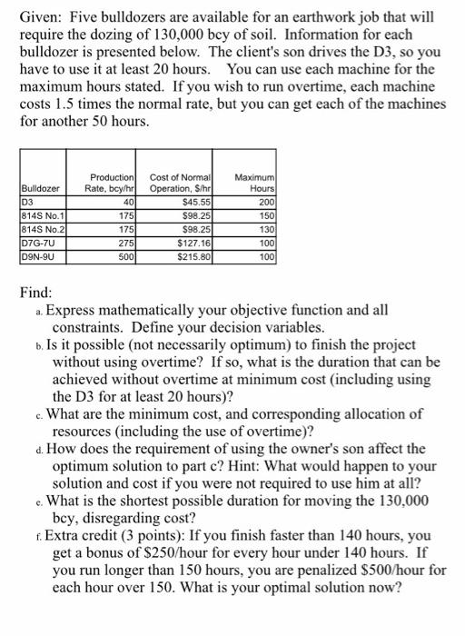 please explain how to solve it on spreadsheet,