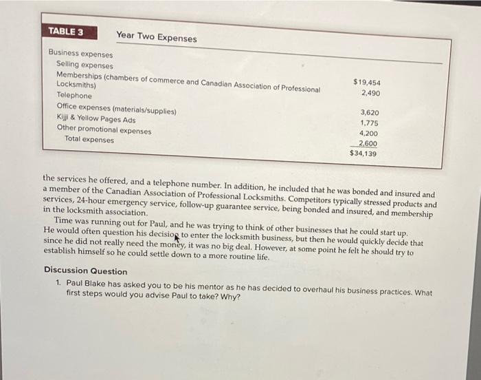 Discussion 4: Blake Lock & Security (3%) 1. Read