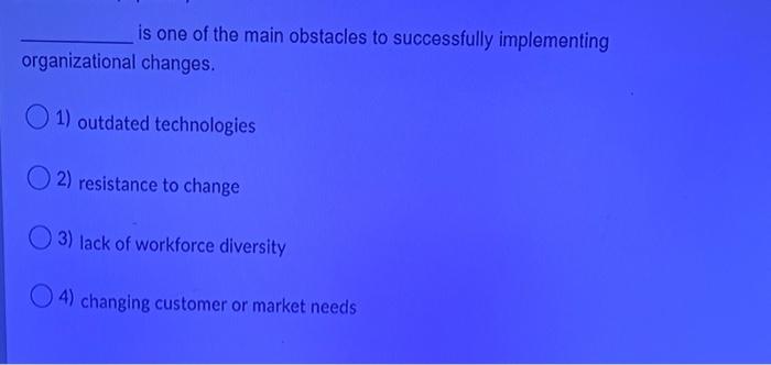 According to the Force Field Analysis