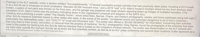 first amendment speech 2. Betty Barnes has sued