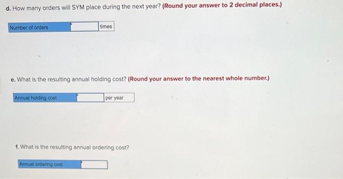 SY Manufacturers (SYM) is producing T-shirts in