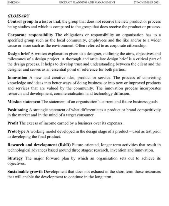 its product planning management. help me with