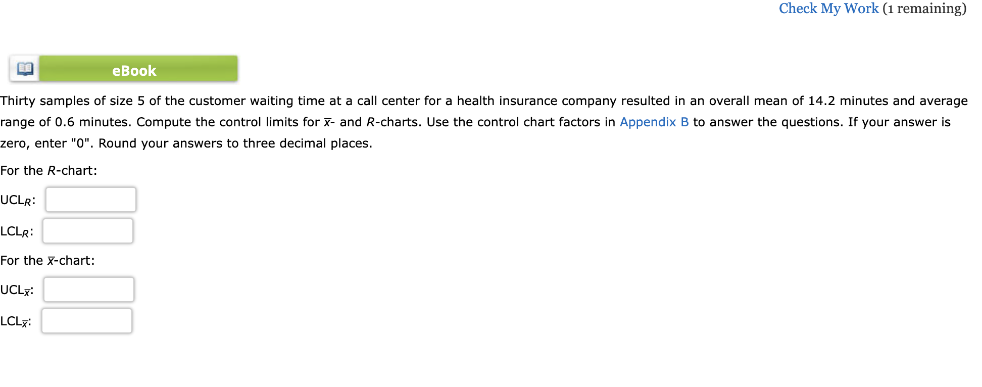 Check My Work (1 remaining) eBook Thirty samples
