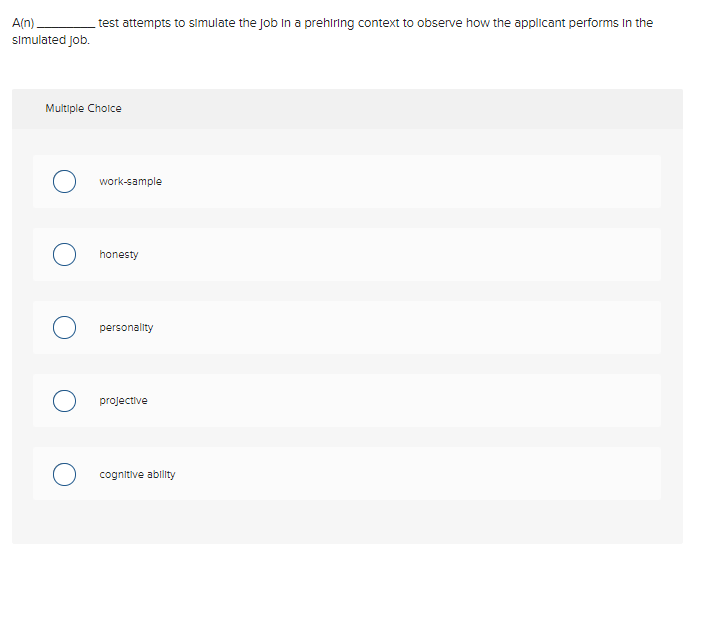 Ain). test attempts to simulate the job in a