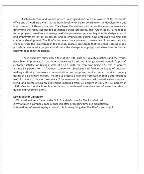 QUALITY IN PRACTICE-SERVICE QUALITY AT THE