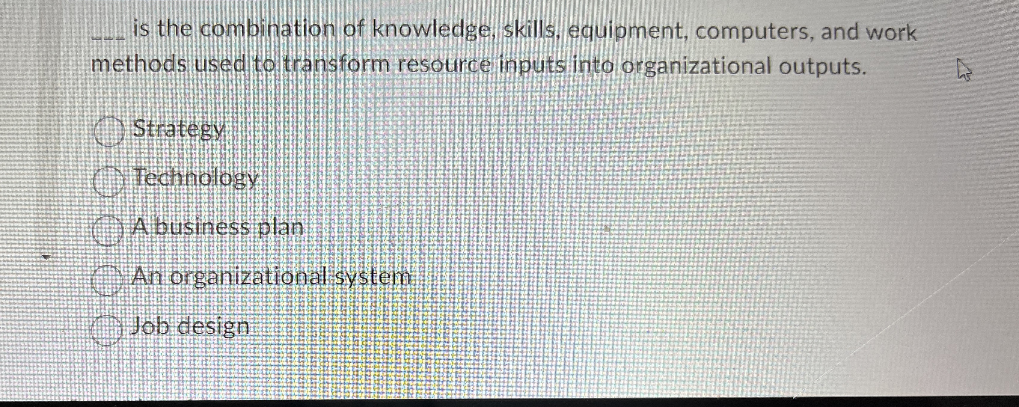 q , is the combination of knowledge, skills,