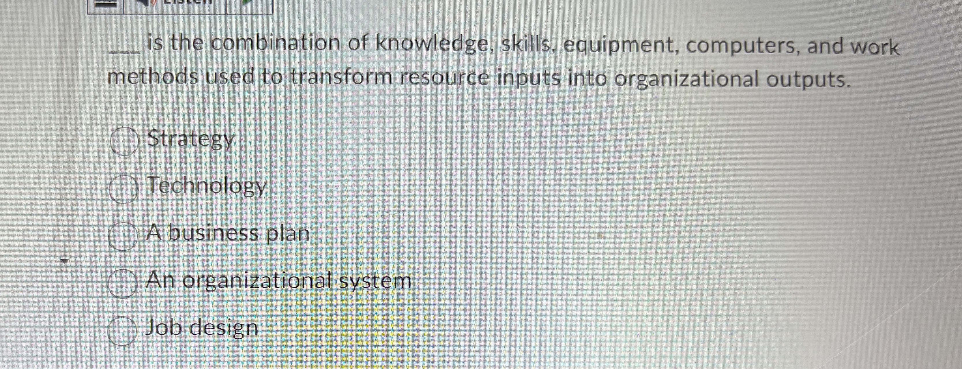 q , is the combination of knowledge, skills,