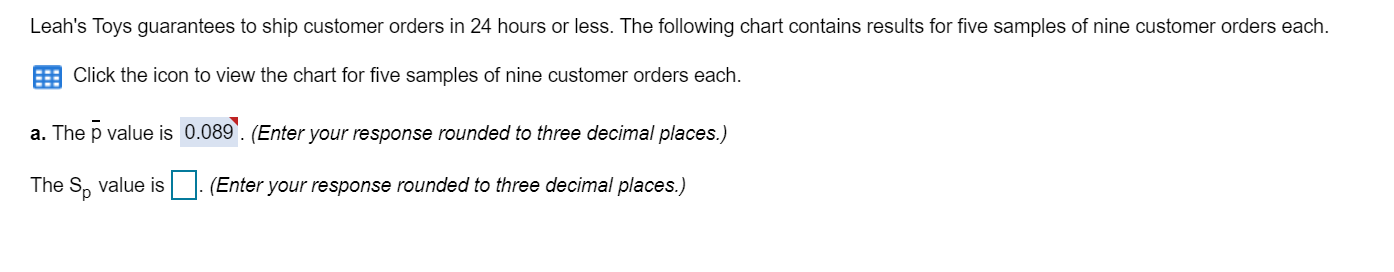 Leah's Toys guarantees to ship customer orders in