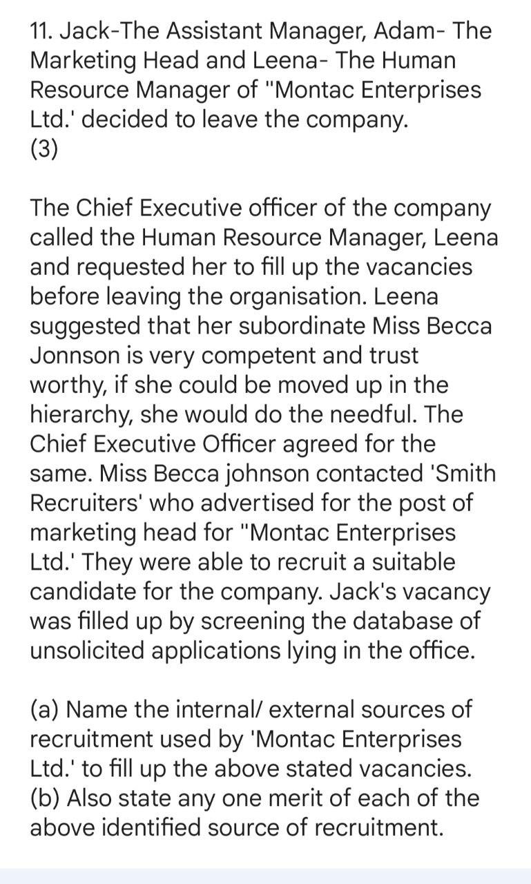 11. Jack-The Assistant Manager, Adam- The