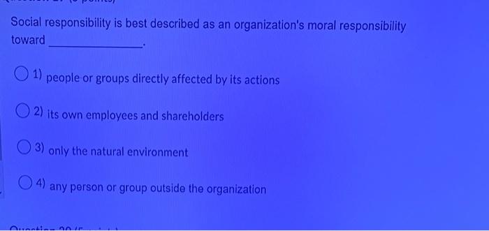 The process by which an organization communicates