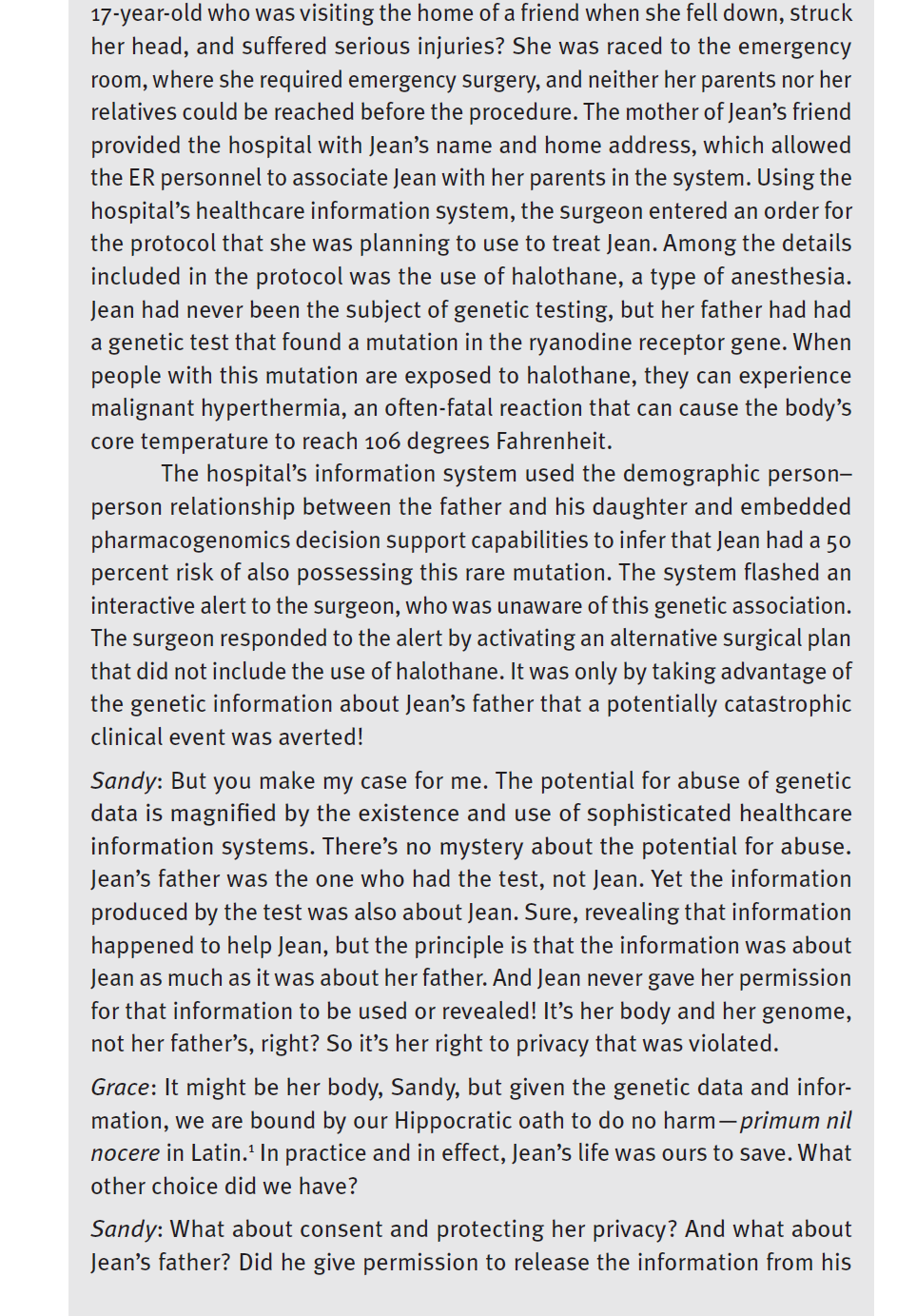 Please read case study and answer question below.