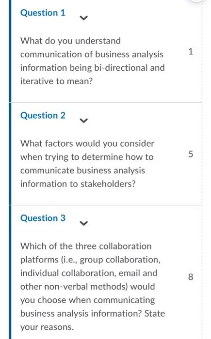 Question 1 1 What do you understand communication