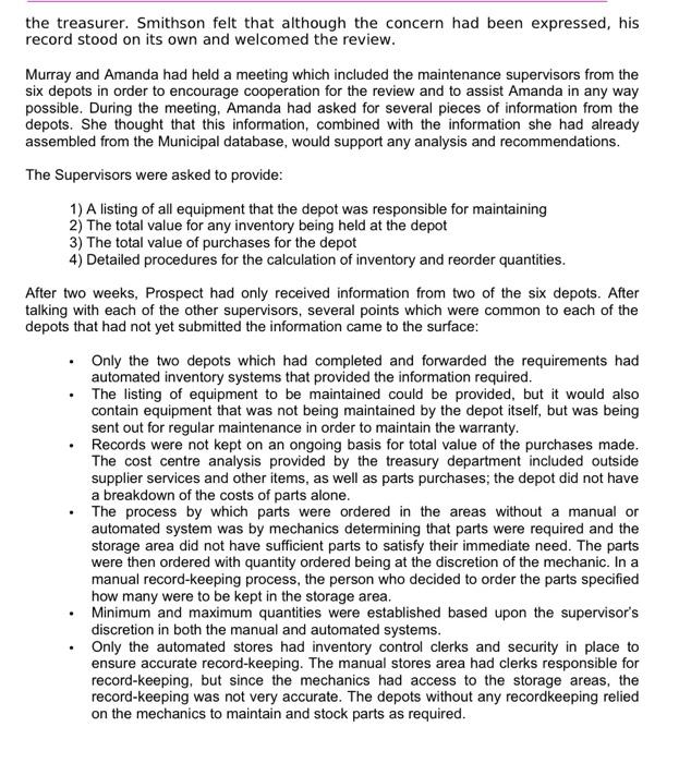 provide introduction, background, analysis,