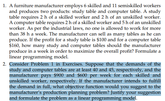 PLEASE DO ONLY THE MODELING PART OF QUESTION 2.