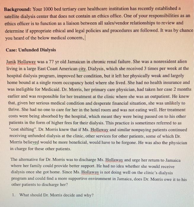 Please help answer the following question for my