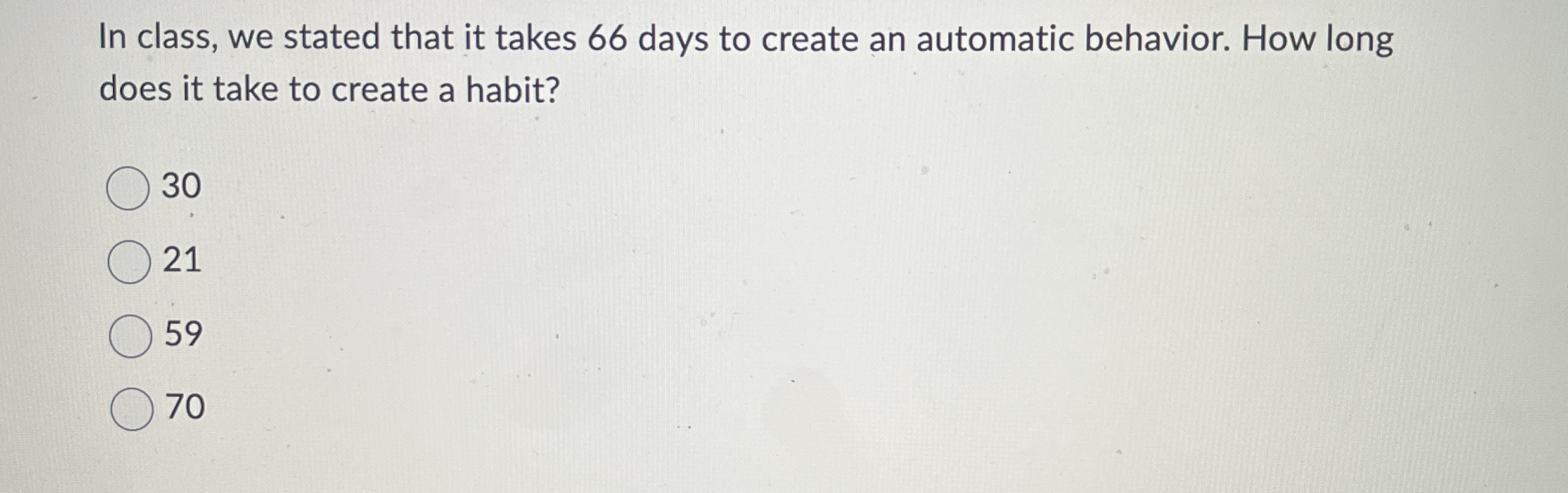 In class, we stated that it takes 6 6 days to