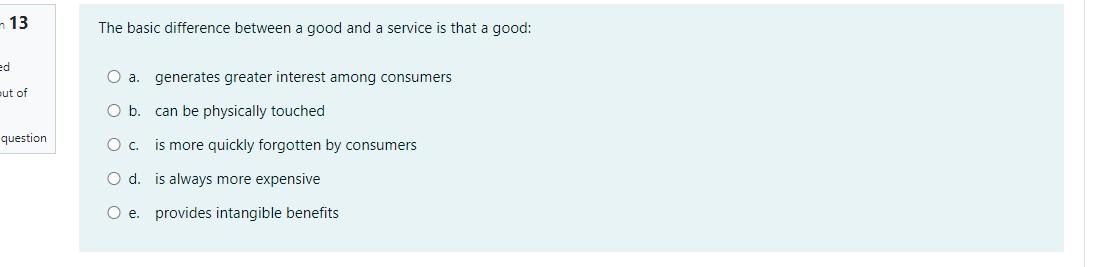 11 What is the primary difference between