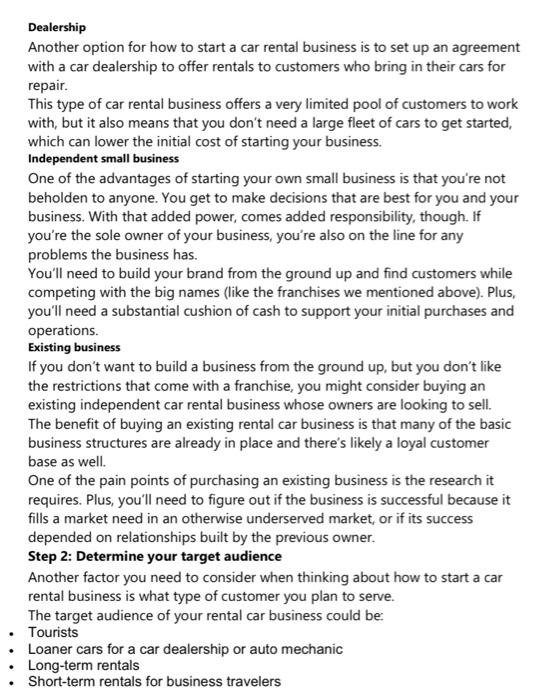 What is required from the management team? What