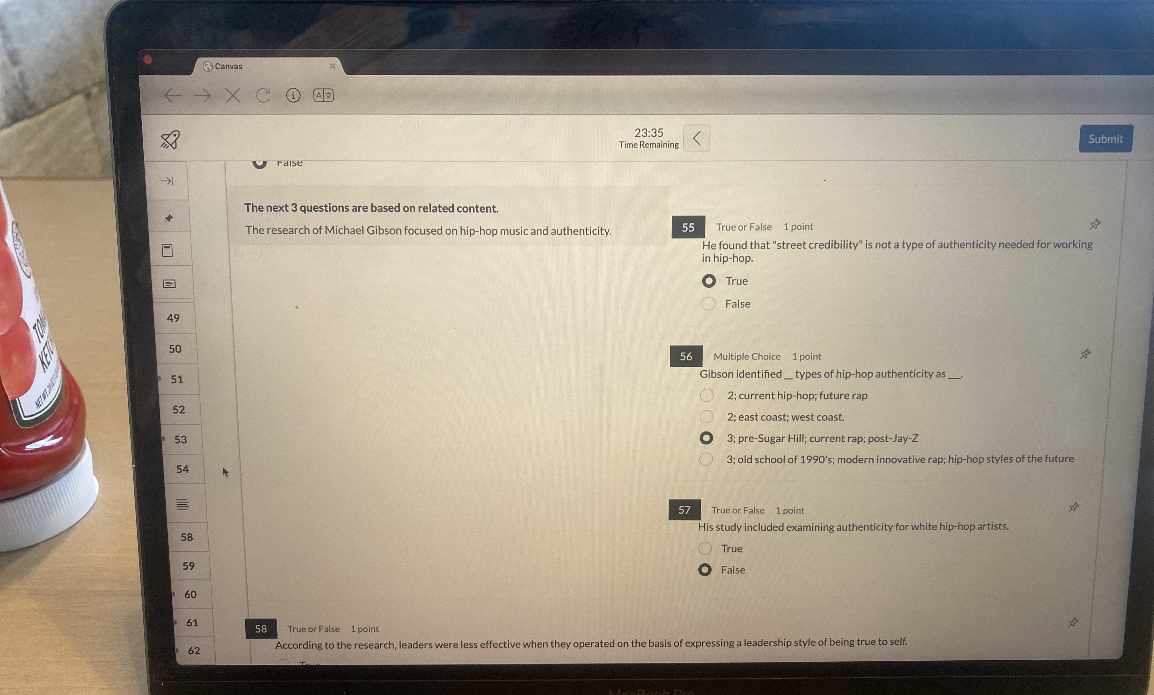 2 3 : 3 5 Time Remaining raise The next 3