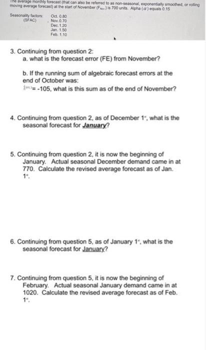 questions 4-8 only please other questions given
