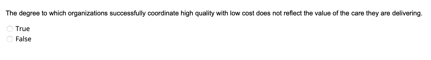 The degree to which organizations successfully