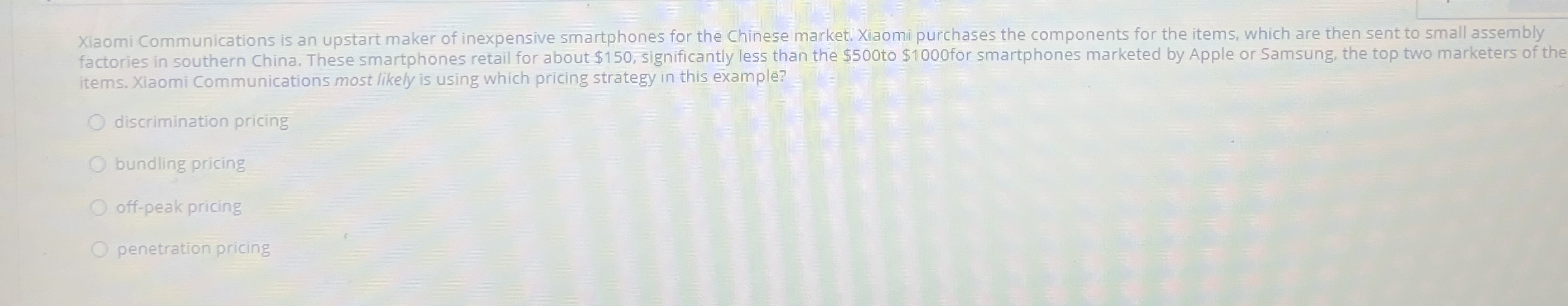 Xiaomi Communications is an upstart maker of