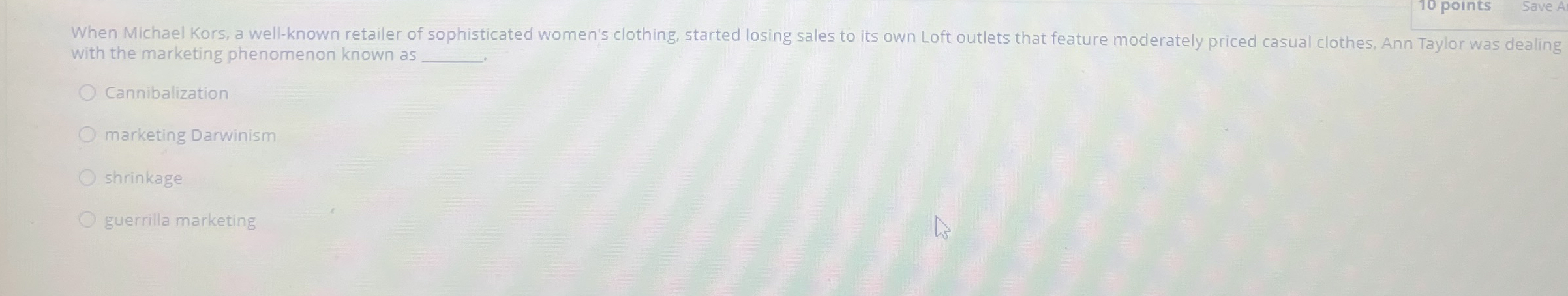 When Michael Kors, a well - known retailer of