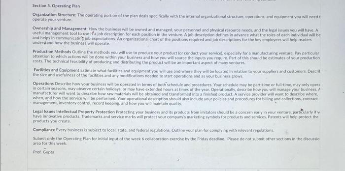 construct a operating plan for a Cosmetic company