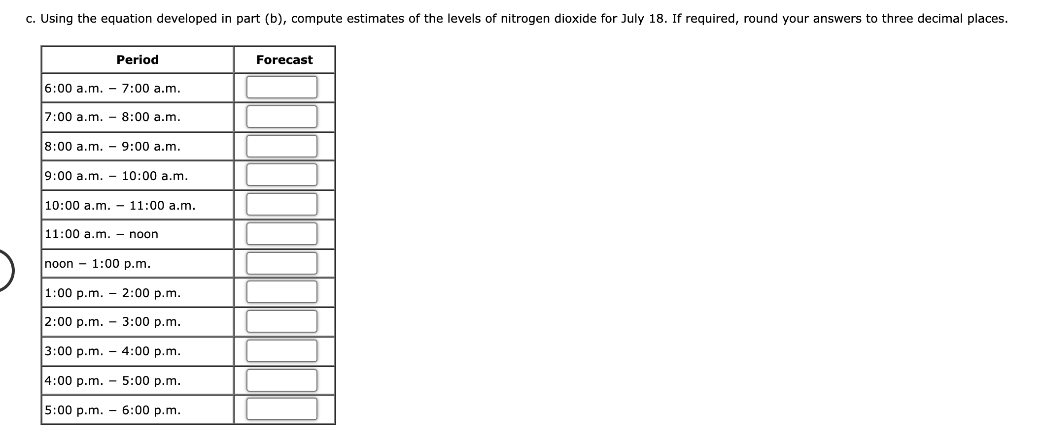 Problem 6-27 Air pollution control specialists in