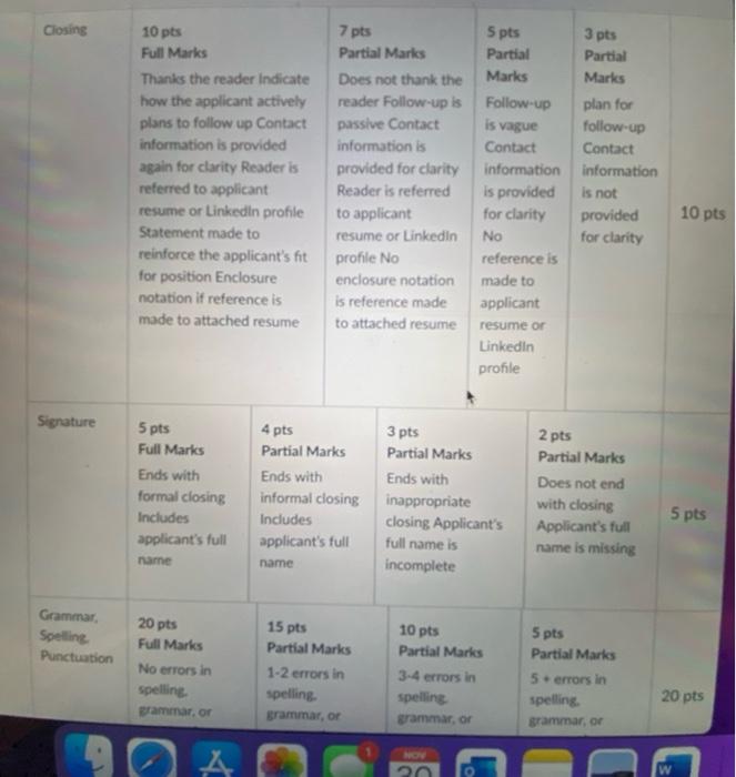 Application Letter Assignment APT380 You have