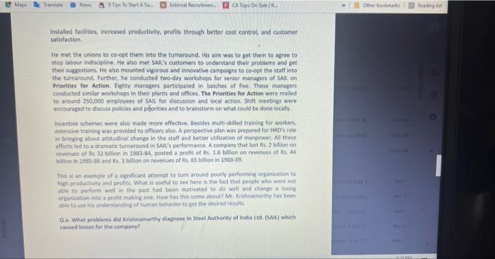 92. Read the following case and answer the