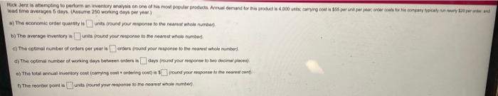 Fuck Jere is stomotive to perform an inventory is