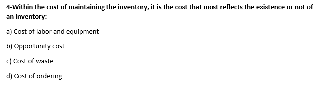 7- In the MRP, the "Gross Requirements" are: a)