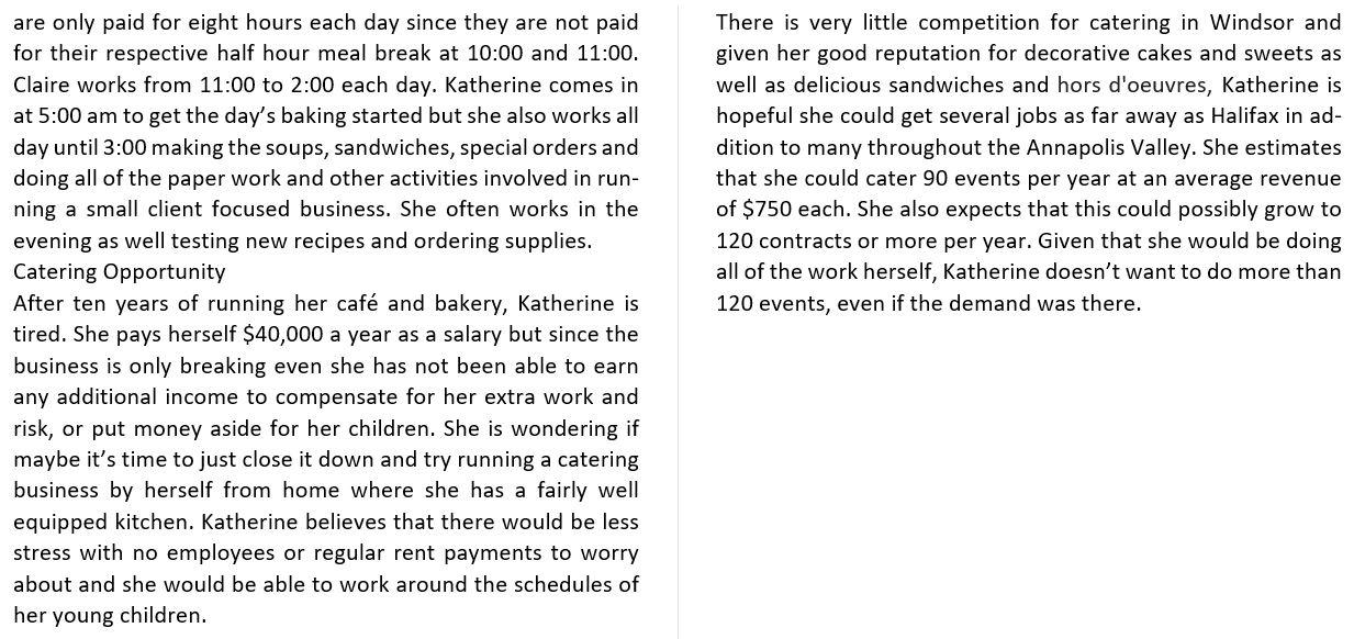 Please wrtie a short analysis for this case