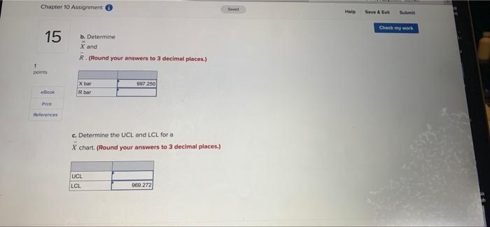 Help Save & Submit Check my w 15 Problem 10-25