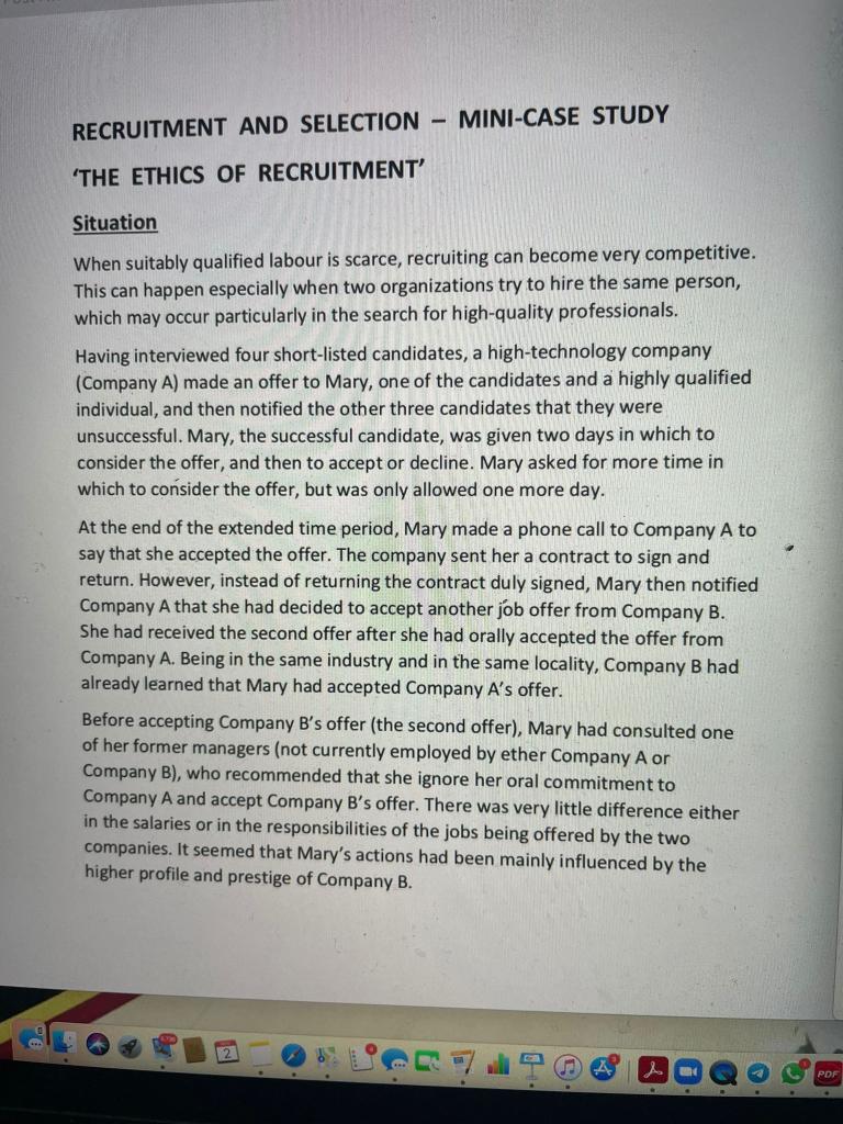 WasCompanyBsactionethical,knowingthatMaryhadorally