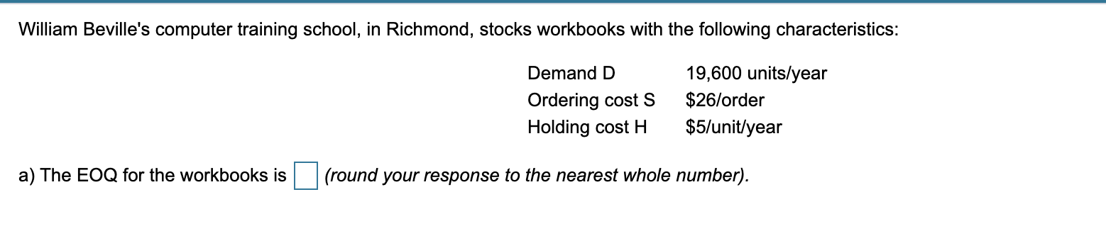 William Beville's computer training school, in